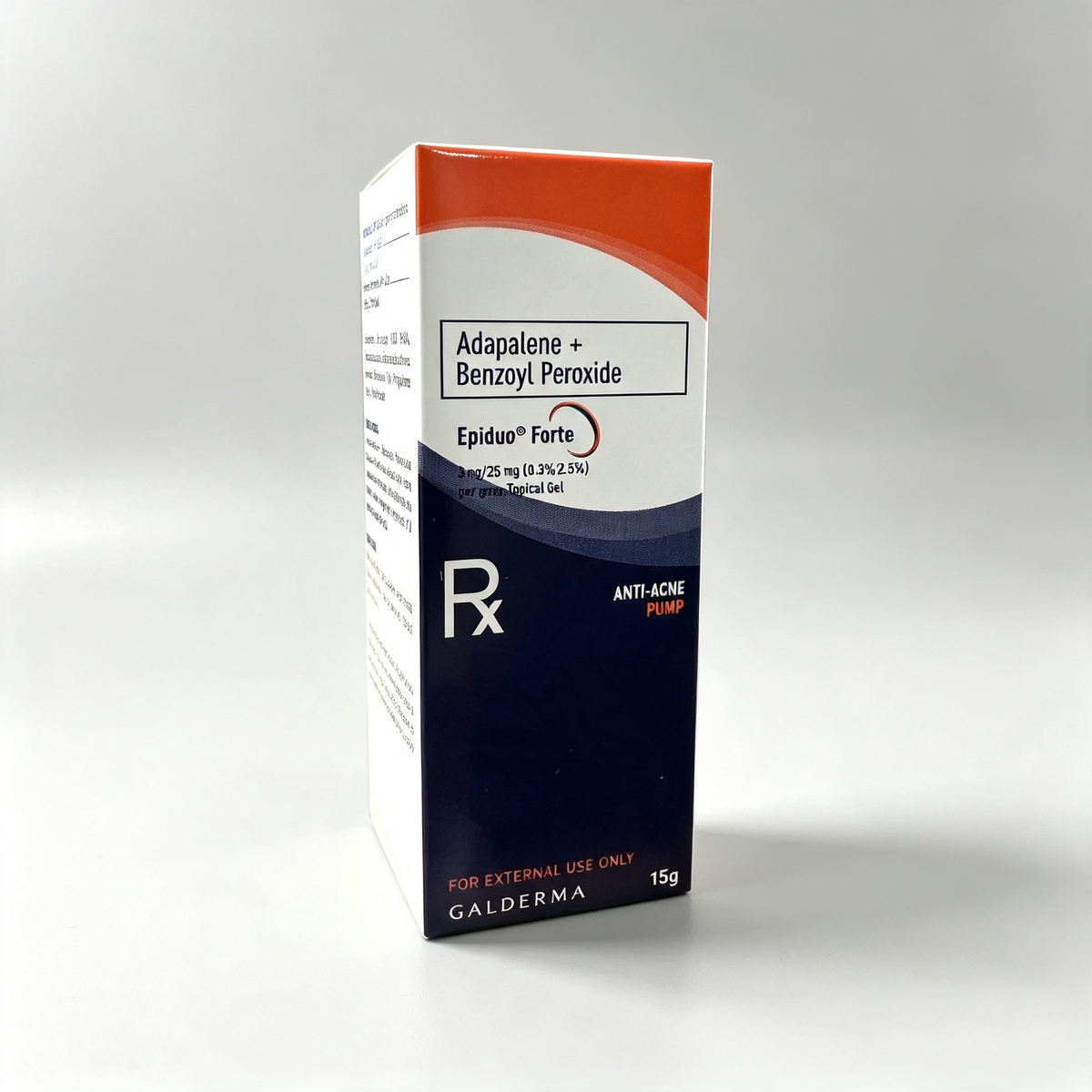 Adapalene 0.3%/BPO 2.5% Gel (Epiduo Forte 15g)