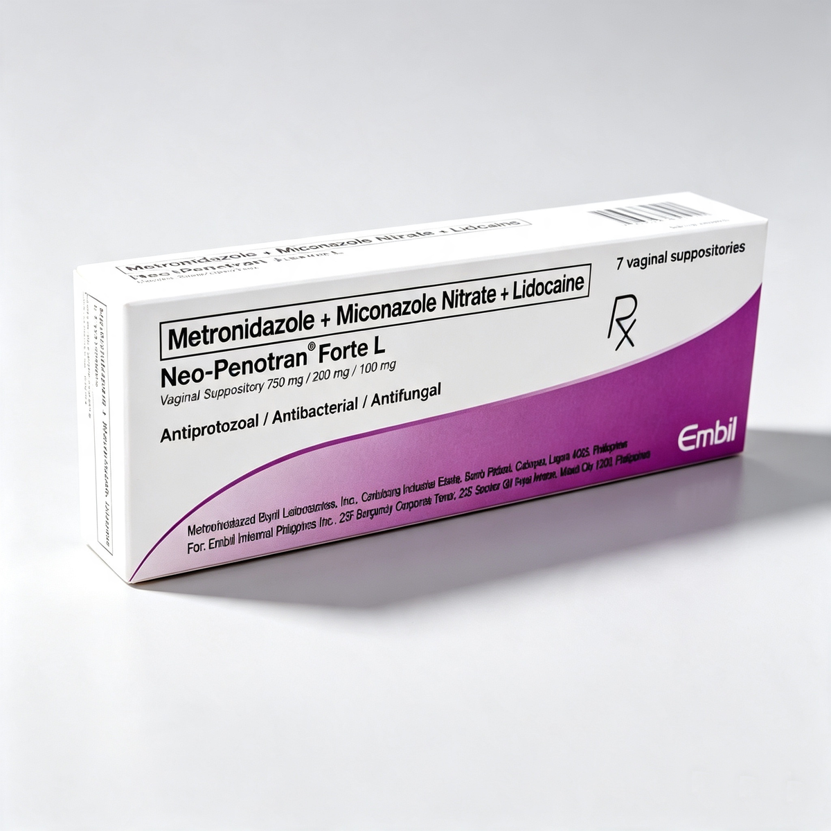 Metronidazole + Miconazole Nitrate (Neo-Penotran Forte L)