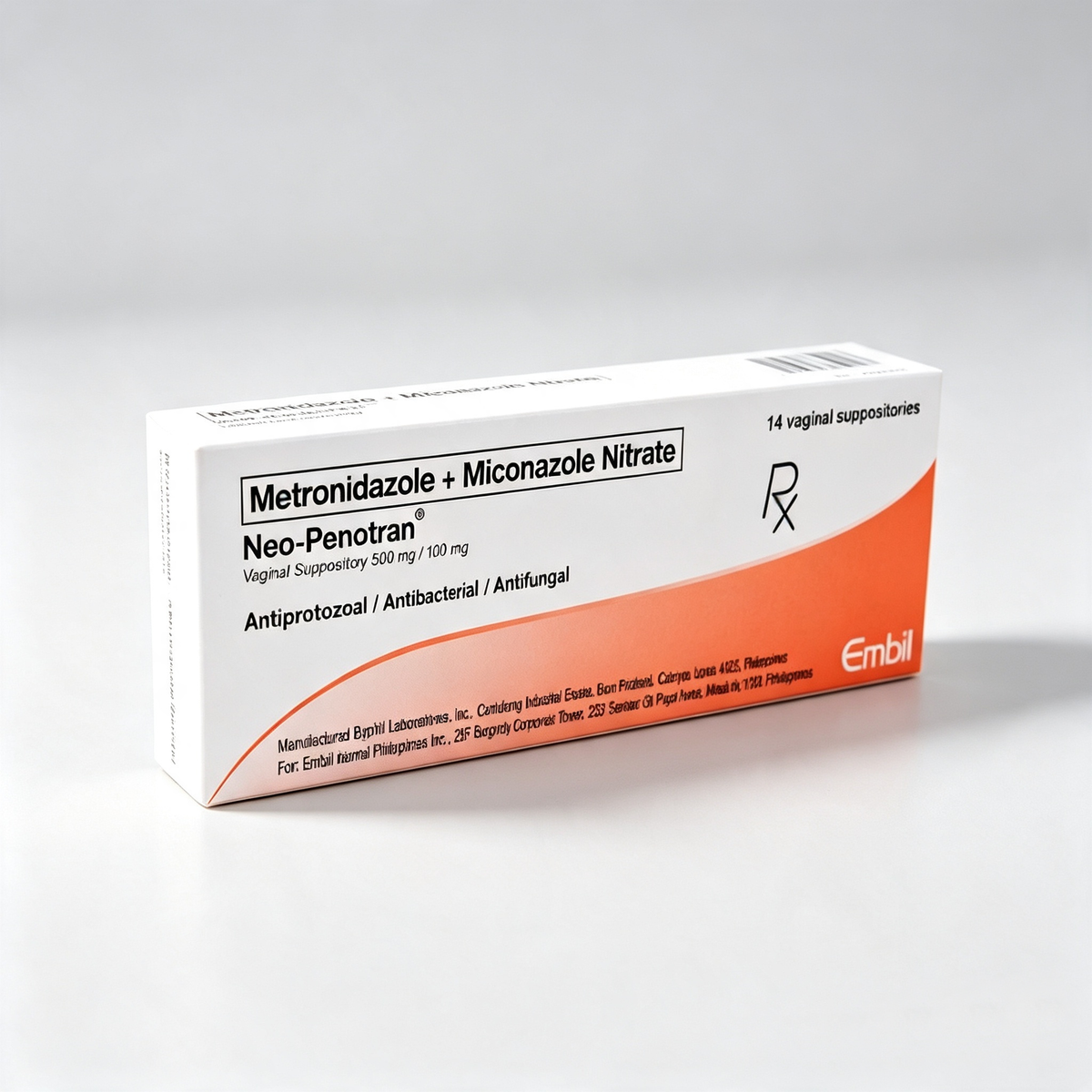 Metronidazole + Miconazole Nitrate (Neo-Penotran)
